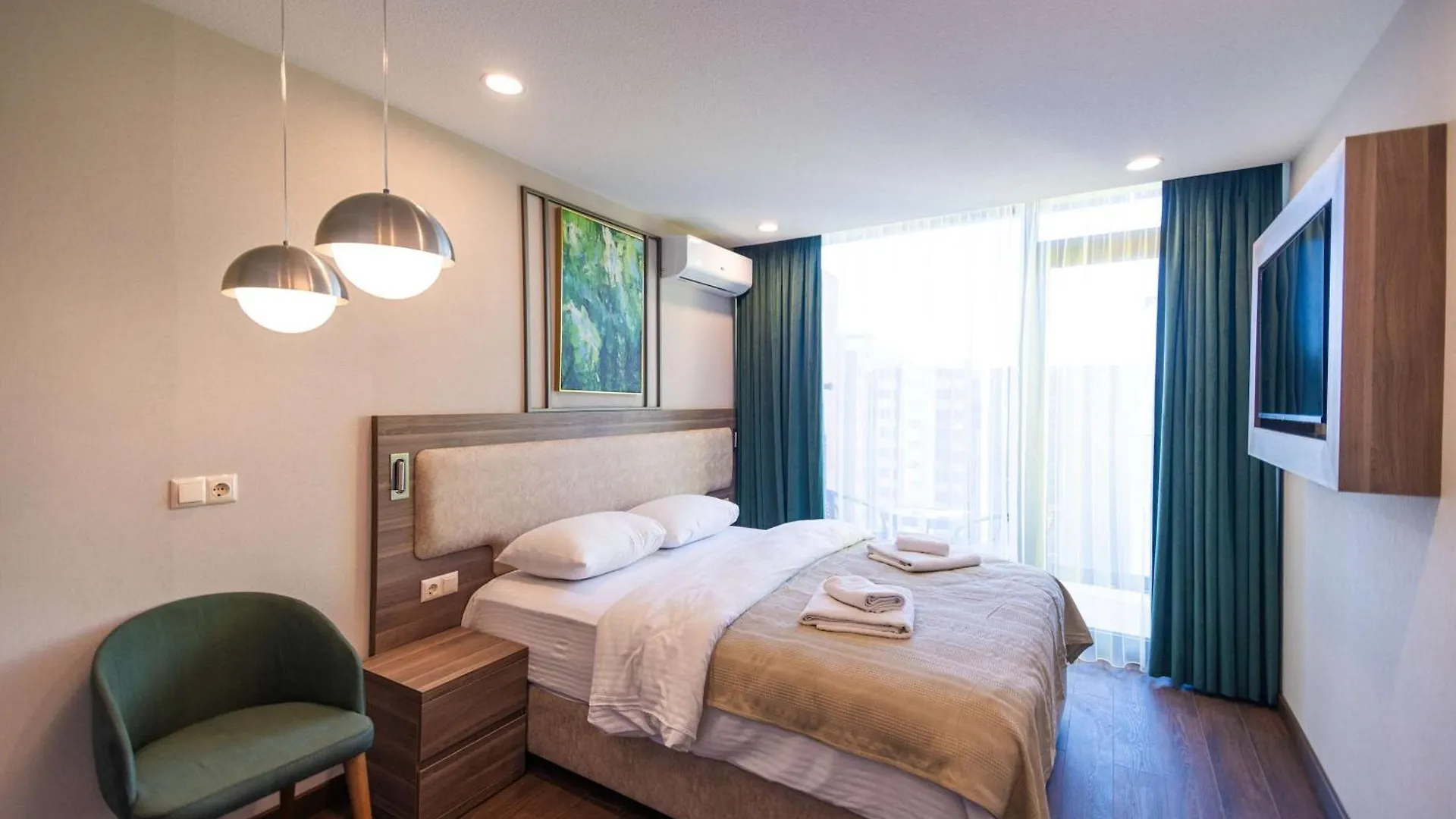 Apartment Modern Sunlit Studio In Batumi With Sea View - By Wehost